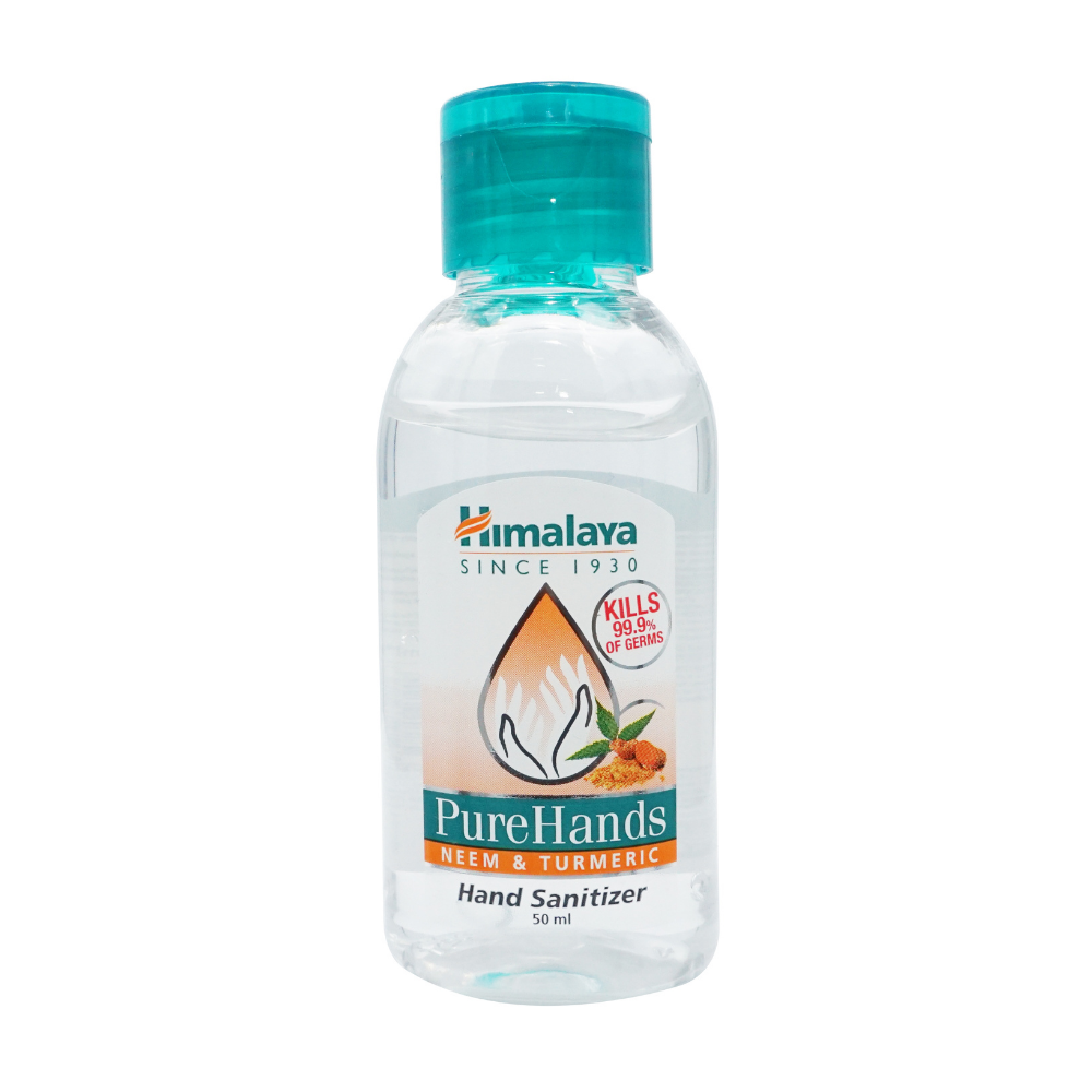 HIMALAYA PURE HANDS HAND SANITIZER (NEEM & TUMERIC)